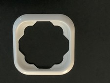 Busch Jaeger Duro 2000 LX 1 fach Rahmen Schalter Abdeckung Alpinweiß