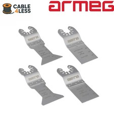MultiTool Blade Set – Universal Oscillating Tool Blades - 4 pieces- 