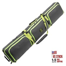 Tough Outfitters Snowboard Bag for Air Travel - Heavy Duty Padded Snowboard