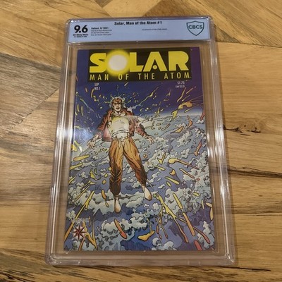 Solar Man of the Atom #1 CBCS 9.6 1991 1st Appearance Of Solar!