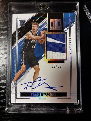 Franz Wagner Impeccable 2021-22 Rookie Patch Auto /25 Elegance #108 RPA