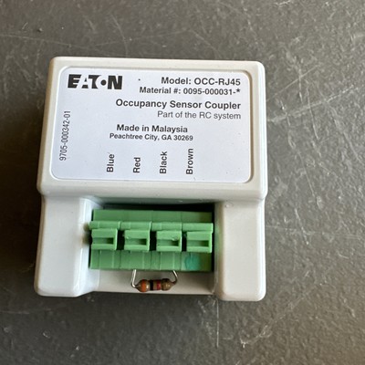 Eaton OCC-RJ45 Occupancy Sensor Coupler Room Controller Greengate Qty Discounts