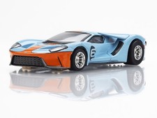 AFX 22052 HO 6 Gulf Ford GT Heritage Slot Car