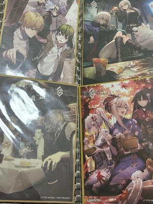Fate/Grand Order Lawson Shikishi