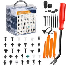 GOOACC 1115Pcs Car Push Retainer Clips & Auto Fasteners Assortment -32 Most Popu