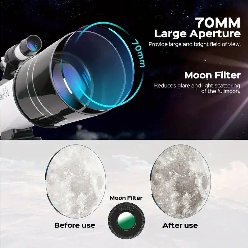 SALE!! 3I/ATLAS SPECIAL! NEW ODOTM F30070M Telescope 80% OFF w/ Free Shipping! - Image 4 of 4