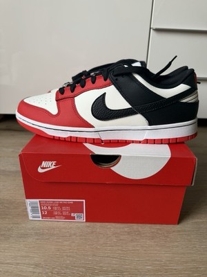 nike dunk low emb nba 75th anniversary chicago size 10.5 new