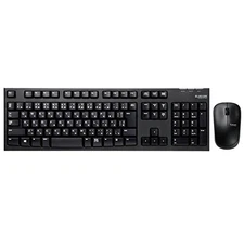 Elecom keyboard [Mouse Set Wireless (receiver included) membrane full keyb [32x]