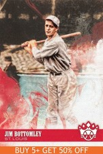 2018 Diamond Kings #47 Jim Bottomley HOF St. Louis Cardinals Baseball