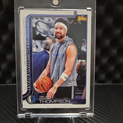2025-26 Topps Basketball Klay Thompson Golden Mirror Image Variation #170 Mavs