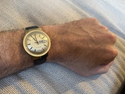 Timex Vintage Armbanduhr Mechanisch mit Handaufzug
