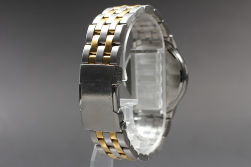 Near Mint Aureole sw-320m Gold Silver Two-Tone 32mm Quartz Watch From Japan - Picture 9 of 10
