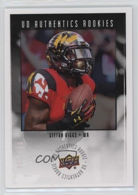 2015 Upper Deck UD Authentics Rookies /500 Stefon Diggs #UA-44 RC 09vk