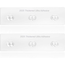 Waterproof Adhesive Strips for Shower Caddy Shelf No Drilling Bathroom Kitchen