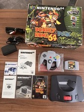 ebay® Auktion 287485382736 | Nintendo 64 DK64 Pak Donkey Kong 64 Special Edition CiB OVP + 3 Extra SPIELE Thumbnail of ebay® auction 287485382736 | Nintendo 64 DK64 Pak Donkey Kong 64 Special Edition CiB OVP + 3 Extra SPIELE
