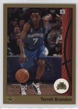 2002-03 Upper Deck UD Authentics Gold /250 Terrell Brandon #48 12jy