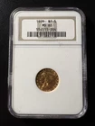 1929 MS63 $2.50 Indian Head Gold Quarter Eagle Coin, NGC MS63