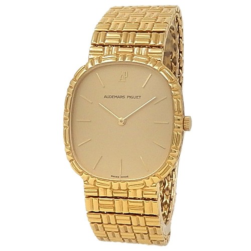 Audemars Piguet Vintage 18k Yellow Gold Manual Champagne Men's Watch BA4647/903