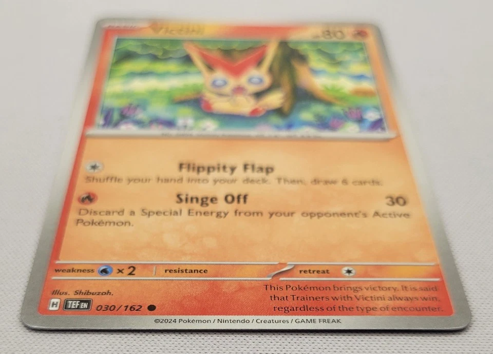 Victini 030/162 Pokemon SV05: Temporal Forces Regular LP - Image 3 of 4