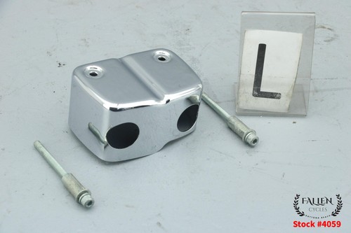 2006 Harley Dyna Wide Glide Ignition Igniter Coil Cover CHROME #4059