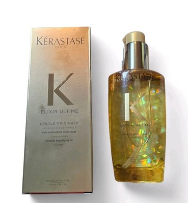 Kerastase Elixir Ultime Hair Oil Serum 100ml   Nourishing, Hydrating, Anti-Frizz