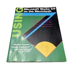 Vintage Textbook Microsoft Works on the Macintosh 1993 Apple Collectible Rare