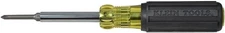 32559 Multi Bit Screwdriver Nut Driver 6 in 1 Tool with Phillips Slotted