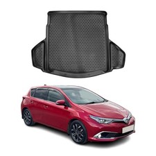 Kofferraummatte Kofferraumwanne für Toyota Auris Kombi 2012-2015 Gummi TPE
