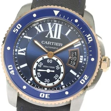 CARTIER Calibur-de-Cartier diver W2CA0008 Date blue Dial Automatic Men's_863322