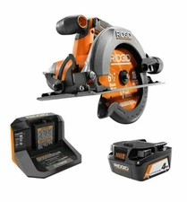 18V Cordless 6-1/2-in. Circular Saw Kit with 4.0 Ah Battery and Charger