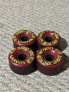 Venom Sidewinder 71mm 80A Longboard Wheels Set of 4 – Red