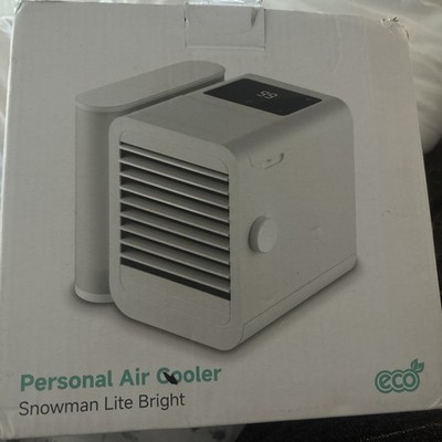 Personal Air Cooler Snowman Lite Bright White Conditioner Digigood Type C Digita
