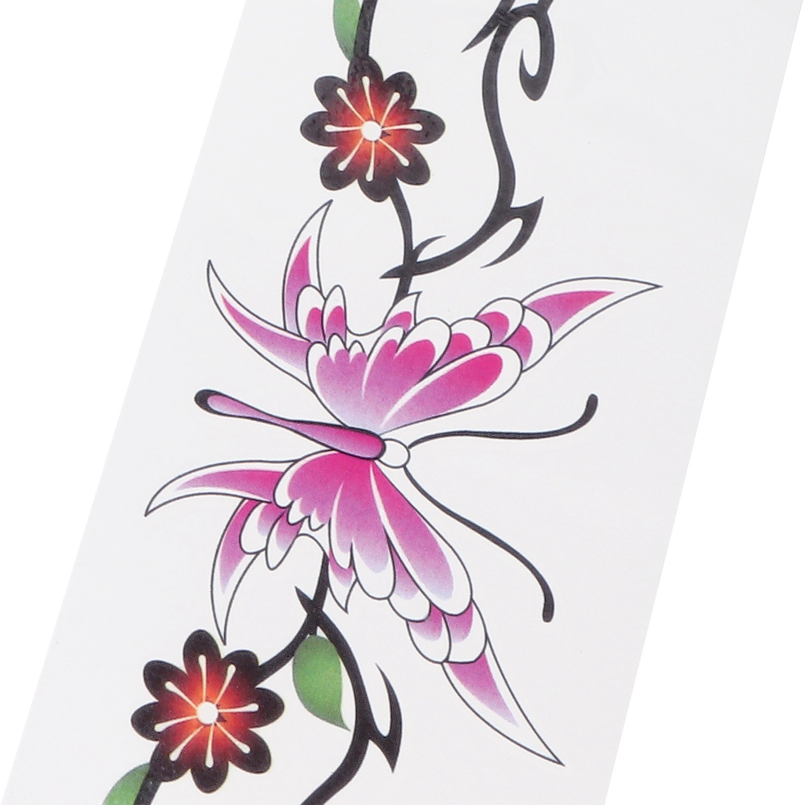 10pcs Temporary Tattoos Stickers Waist Belly Waterproof Tattoo Stickers For BL