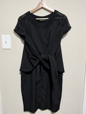 Jessica Simpson Black Dress Short Sleeve Mesh Lining Size Labeled 8