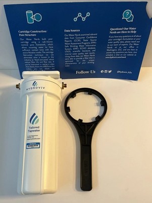 Hydroviv Under Sink Water Filter Open Box Hose Is Not Included