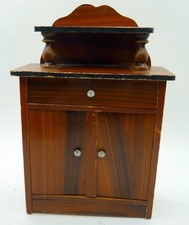 Antique German Wood CABINET 1:12 Dollhouse Miniature