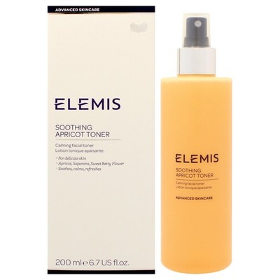 2 Pack Soothing Apricot Toner by Elemis for Unisex - 6.7 oz Toner