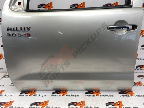 Toyota Hilux Passenger side front bare door in Silver Metallic 1C0 2006-2015 - Picture 8 of 14