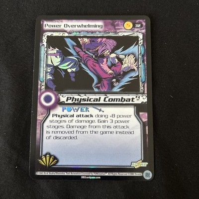 Power Overwhelming - #32 BOJACK UNBOUND SUBSET PROMO DRAGON BALL Z CCG TCG
