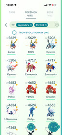 Pokemon Go Acc✨33 100 IV Legendaries!✨2016 ✨Right to change name✨80L  XP Ready✨