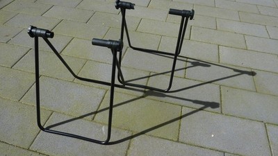 2 WELLGRO Hinterrad Fahrradständer Fahrrad Bike Montageständer - Kundenretouren