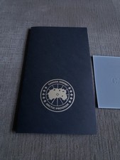 Authentic Canada Goose Bill Fold/ Gift Card Holder w/ Warranty Card Collectable