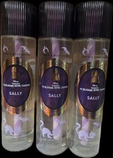 SALLY NIGHTMARE BEFORE CHRISTMAS LOT OF 3 BODY SPRAYS MISTS BATH AND BODY WORKS