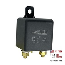 120A Relay, 24VDC Continuous Duty SPST 4-pin High Power Relay 24v-4pin-120amp