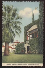 Postcard Loma Linda CA Sanitarium Hospital view 1930's