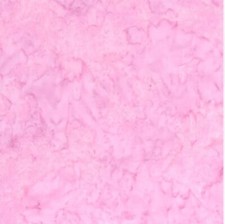 Hoffman Pink Cotton Candy Watercolor Bali Batik Cotton Quilt Fabric By the Yard