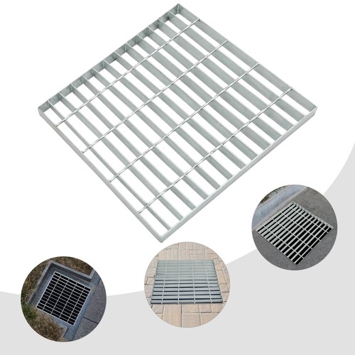 18" Square Steel Drain Grate Removable Steel Bathroom Floor Drain Waste Grate - Picture 13 of 18