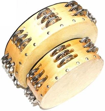 DEURA TRIPLE ROW CONCERT TAMBOURINES 