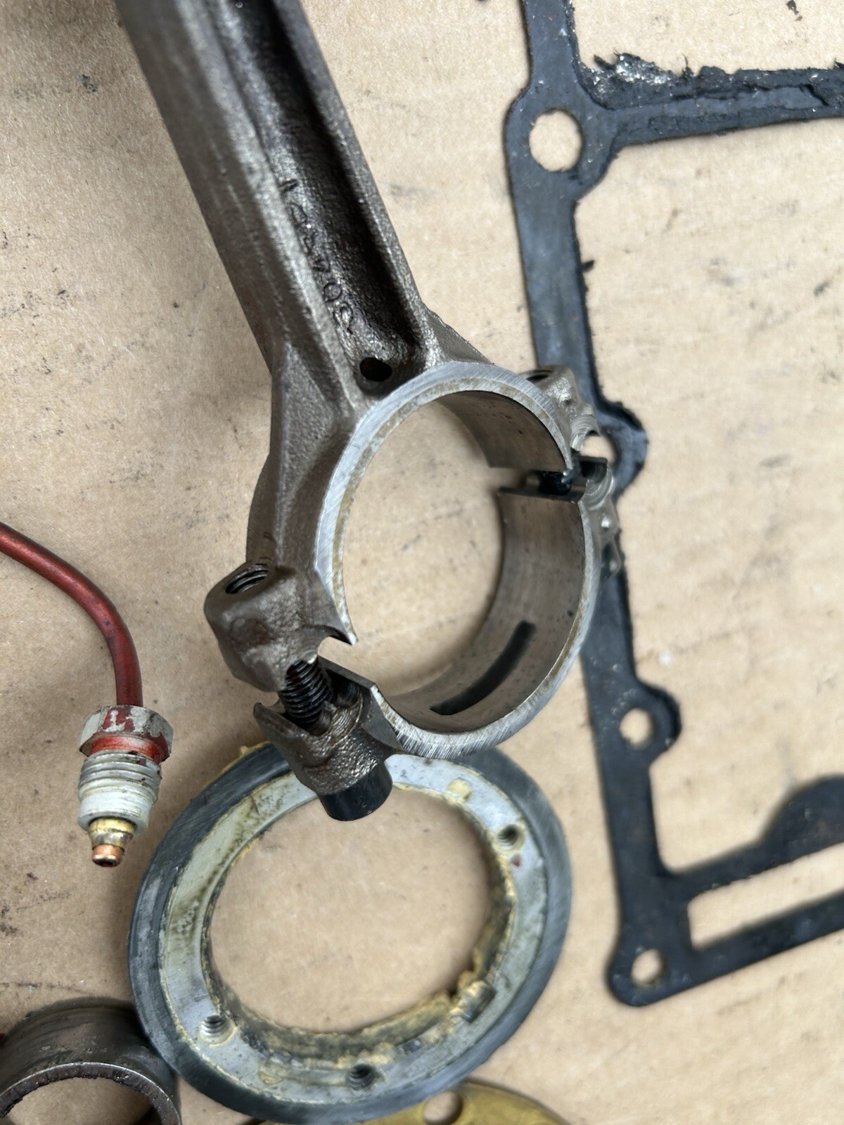 Johnson Javelin RJE-18 RD 1956 30hp Powerhead Parts Lot