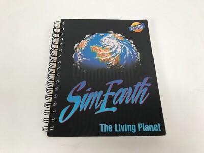 Jeu PC Sim Earth The Living Planet - Maxis (1990) - Version IBM PC - Bon État